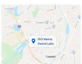 Map of Coppell, Texas
