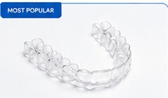 Custom clear dental retainers